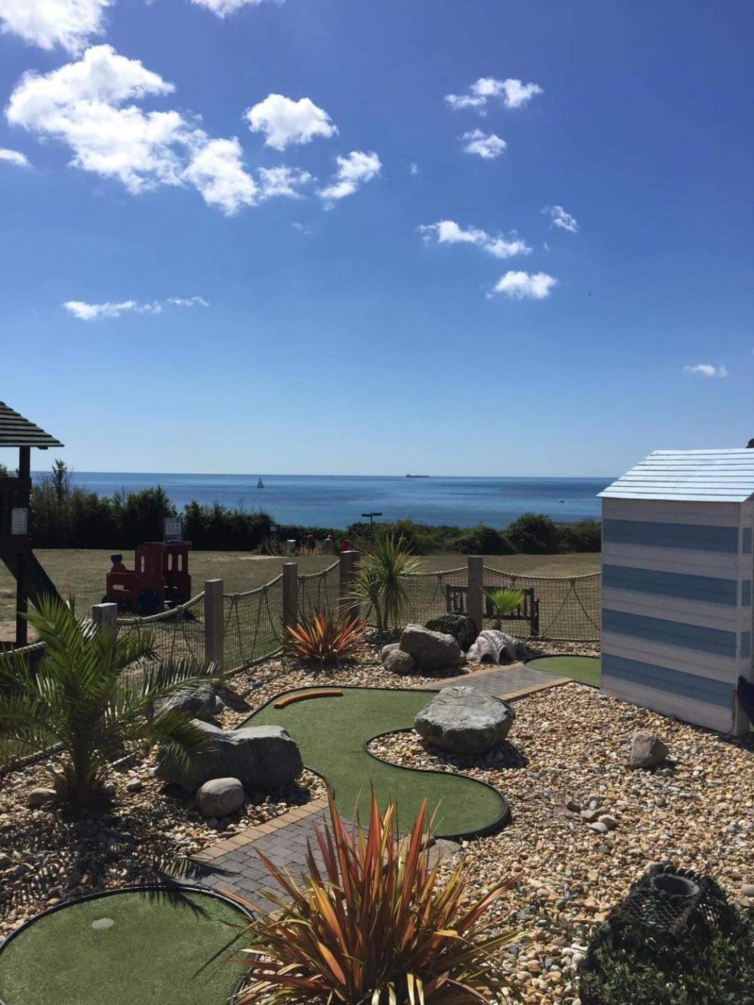 Home With A View Whitecliff Bay Holiday Park Bembridge Exteriér fotografie